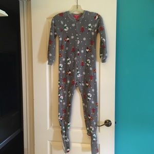 Footsie’s Christmas pajamas